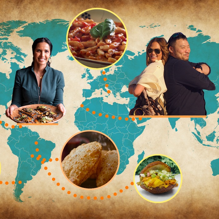 How Food Tv Has Become The Best Vacation To Take Without Leaving Home E Online Ap